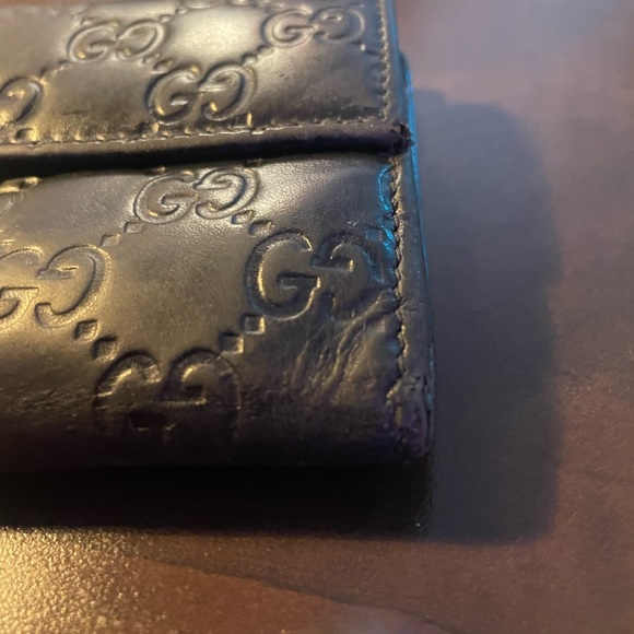 Gucci black leather clutch bag - Picture 8 of 9